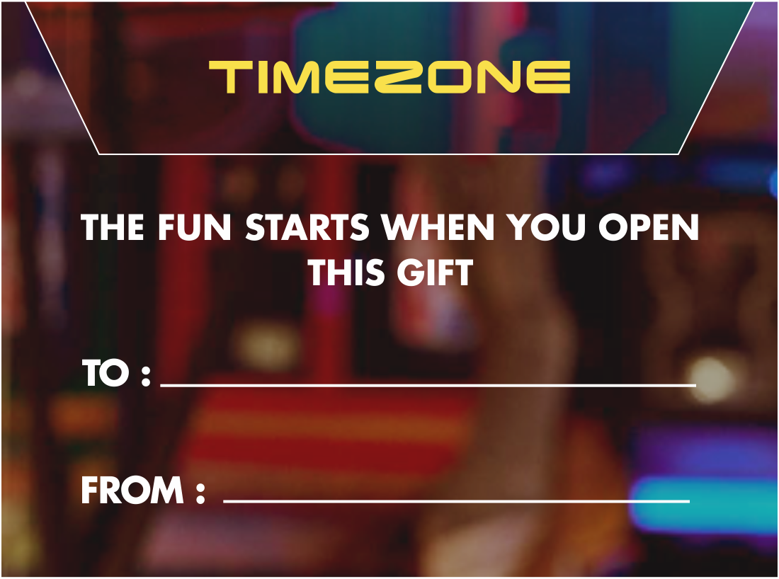 Timezone Gift Card
